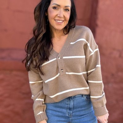 Thread & Supply Brianna Striped Sweater