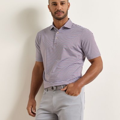 Peter Millar Brooks Polo - Bordeaux