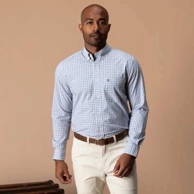 Poplin Sport Shirt - Midnight Teal