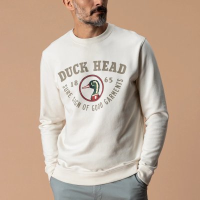 French Terry Sweatshirt - Antique White
