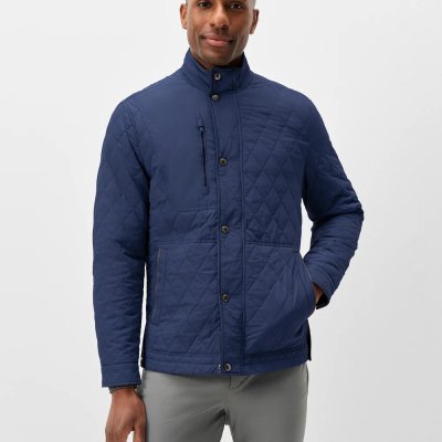 Juno Quilted Jacket - Navy