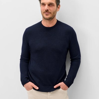 Ronald Crewneck Sweater - Navy