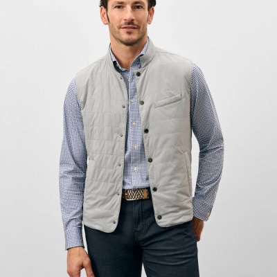 Bauer Quilted Vest - Gray